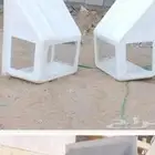 Pigeon repellent Fiberglass cover for air conditioners with