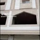 ديكورات خارجيه والياسه ملونه بلاسمنت الابيض وكسررخام اصباني