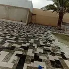 أعمالنا مميزه جدا وإتقان في العمل أسلفت الباحه وانترلوك