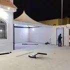 مظله جلسه ساتر مظلات سواتر بيوت شعر خيام ملكي هناجر جلسات شب