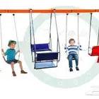 مراجيح أطفال وزحاليق وكنب للكبار