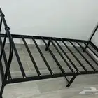 سرير اسود حديد جديد الموقع محايل عسير