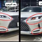 ترهيم شمعات وكشافات Rx 350 موديل 2020 2022 من عدسه ليين ثلاث