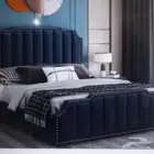 سرير خشب ديكور بكس