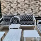 كراسي حديد جلسات خارجية اثاث