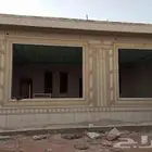 ديكورات خارجيه اسمنتيه تصميم الحجر الطبيعي لياسه ملونه