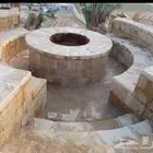حجر جدار ديكور ترميم تلبيس عرضيه شتيبه