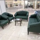 كنب مكتبي جلد فخم و طقم كنب جلد فاخر حق مكتب و غرفة مدير