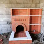 مشب نار تلبيس قماش ملكى فى عادى فى اماراتى