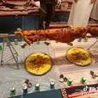 خروف مشوي على الجمر