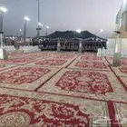 تجهيز مخيمات في الصياهد رماح