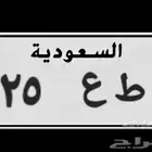 لوحة رقمين 25