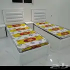 سرير نفر متر و 20 سم بالمرتبة وركنة حرف L لاعلي سعر