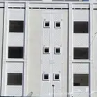 مقاولات وجهات خارجية بعده اعمال اسمنت ابيض كسر رخام بروفايل
