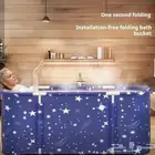 حوض استحمام محمول كبير الحجم للبالغين متعدد المستويات