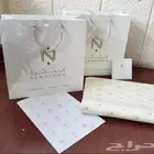 طباعة بكج عبايات بوكس - كيس - كروت - استكر - ورق تغليف ..