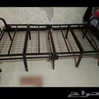 سرير قابل للطي و لباد 100ربال foldable bed