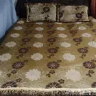 غطاء سرير ثقيل وقفازات