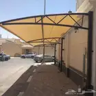 مظلات سيارات جده فك نقل تغيير قماش تركيب مظلات جديد