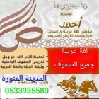 معلم خبير لغة عربية دراسات عليا وخبرة 20عاما. مراحل وجامعات