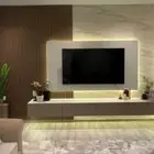 جدار شاشه شيبورد وخشب وبديل رخام تصاميم ديكورات تبوك
