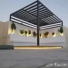 تنسيق حدائق عشب صناعي لكسان تنسيق ممرات HQP