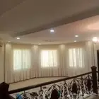 تفصيل الستائر و مخاد كنب وتركب