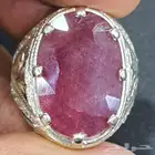 خاتم ياقوت افريقي حجم راهي