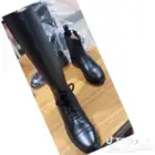 بوت جلد طبيعي طويل وقصير لفرسان الخيل ب 800 ريال حسب التفصيل