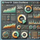 داشبورد power Bi تحليل البيانات