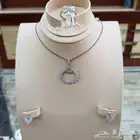 طقم فضه ايطالي فاخر مميز