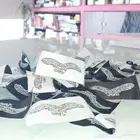 ليبل قماش - تطريز - حراري - طباعة - حياكة لوغو عبايات عباية