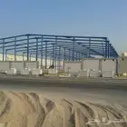 حداد هناجر ومستودعات وجميع اعمال الحداده