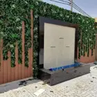 تنسيق حدائق شلالات ومظلات نوافير تيل طبيعي مشتل زراعي