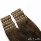 شعر باروكة اكستنشن طبيعي. شعر طبيعي