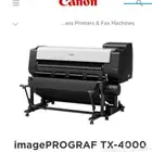 طابعة canon TX-4000 بحاله ممتازه للبيع او استبدال