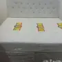 سرير مع مرتبة جديدة 2 متر 