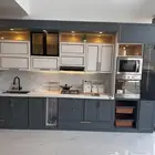 مطبخ تفصيل صاج الماني رفوف اربعه ملي مفصلات هيدروليك إيطالي