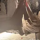 فستان ملكتي لبست ساعتين نظيف وجديد