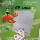 كشاف كهرباء ليد 200 واط متعدد الالوام