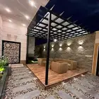 جلسات خارجية شتوية مظلات سيارات سواتر