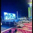 افتتاح محلات محايل عسير اضاءات ليزرات