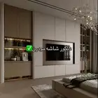 ديكور شاشة بارتشن مدخل