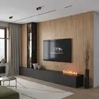 ديكورات داخلية شيبورد بديل الخشب ورق جدران دهانات
