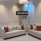 تفصيل كنب تنجيد كنب تفصيل مجالس مساند