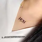 سلسال ناعم وفخم حرفين مع قلب في الوسط