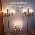 ثلاثة نجفة اثنين كبير واحد صغير نظيف وسليم