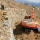 تخريم وتكسير الجبال قص اراضي بنيان حجر معدات ثقيله