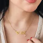 سلسال بالاسم مع الحرف مطلي ذهب فخامة تليق بك