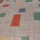 الخرسانة المطبوعة وملونة